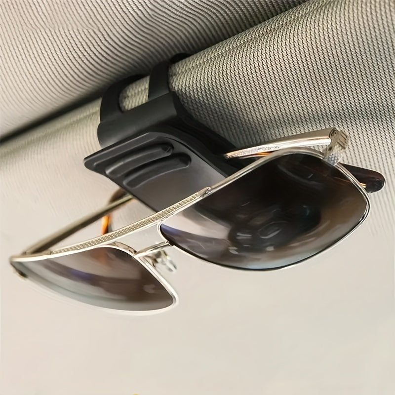 2pcs Universal Glasses Holder Eyeglasses Clip, Car Storage Accessories, Sunglasses Holder, Ideal choice for Gifts