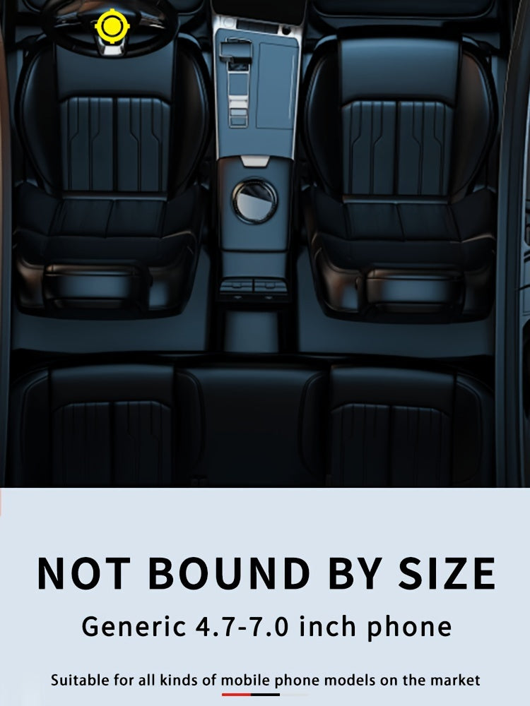 2023 Gravity-Free Revolution Magnetic Phone Car Mount - Effortless Navigation, Secure Universal Fit, Easy Install Stickers - The Ultimate Car Accessory for Safe Driving