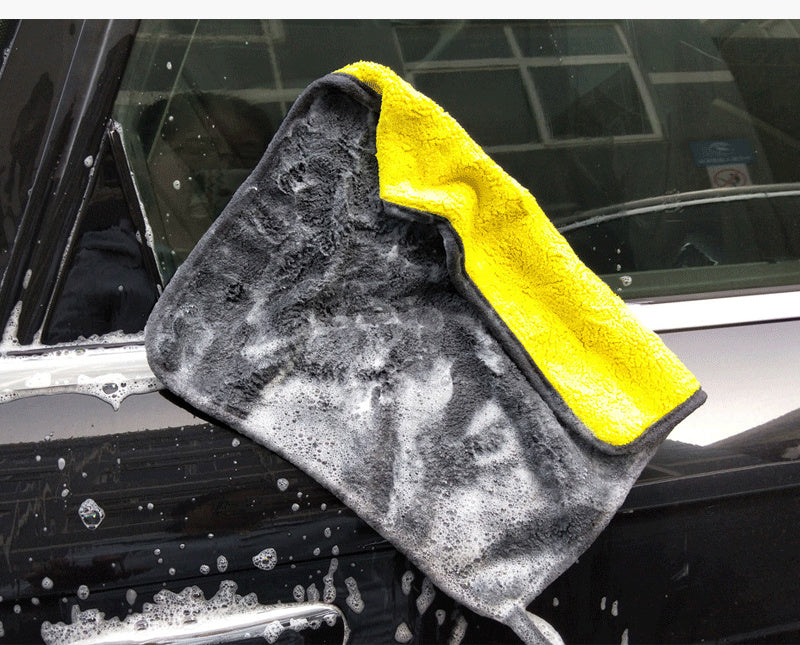 3/5/10pcs Extra Soft and Quick-Drying Car Wash Microfiber Towel, 30*30cm (11.8*11.8 Inch) Car Cleaning Drying Cloth for Home Kitchen Rag Dishwashing