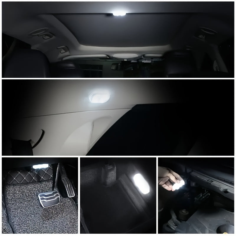 Brighten Up Your Vehicle With This Rechargeable LED Car Touch Light, Perfect For Use In Cars, Trucks, And Van