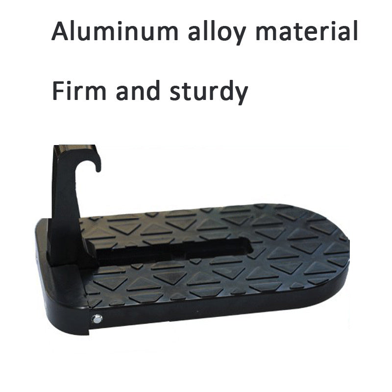 1pc, Car Pedals. The Foot Pedal Is Installed On The Latch, With A Glass Crusher For Easy Access To The Roof. Suitable For Most Cars, SUVs, And Trucks