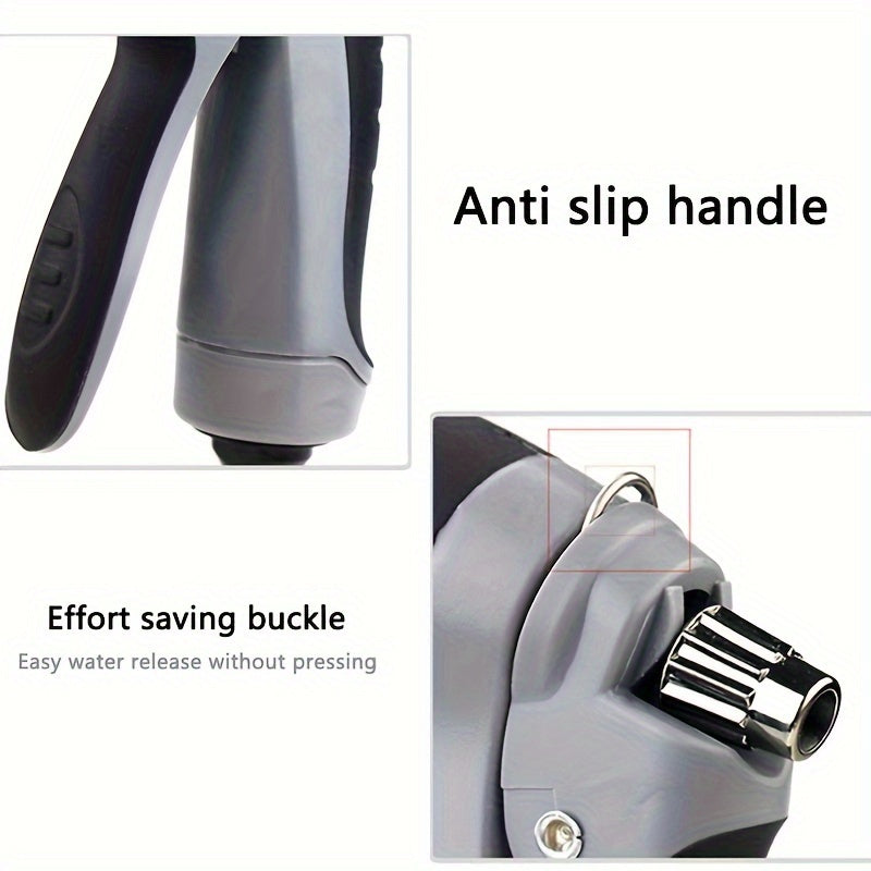 1pc high-Pressure Car Washing Water Gun, External Cleaning Of RV, Foam Kettle Cleaning, Garden Water Hose Nozzle, Garden Shower, Multifunction Watering tool, Powerful Cleaning