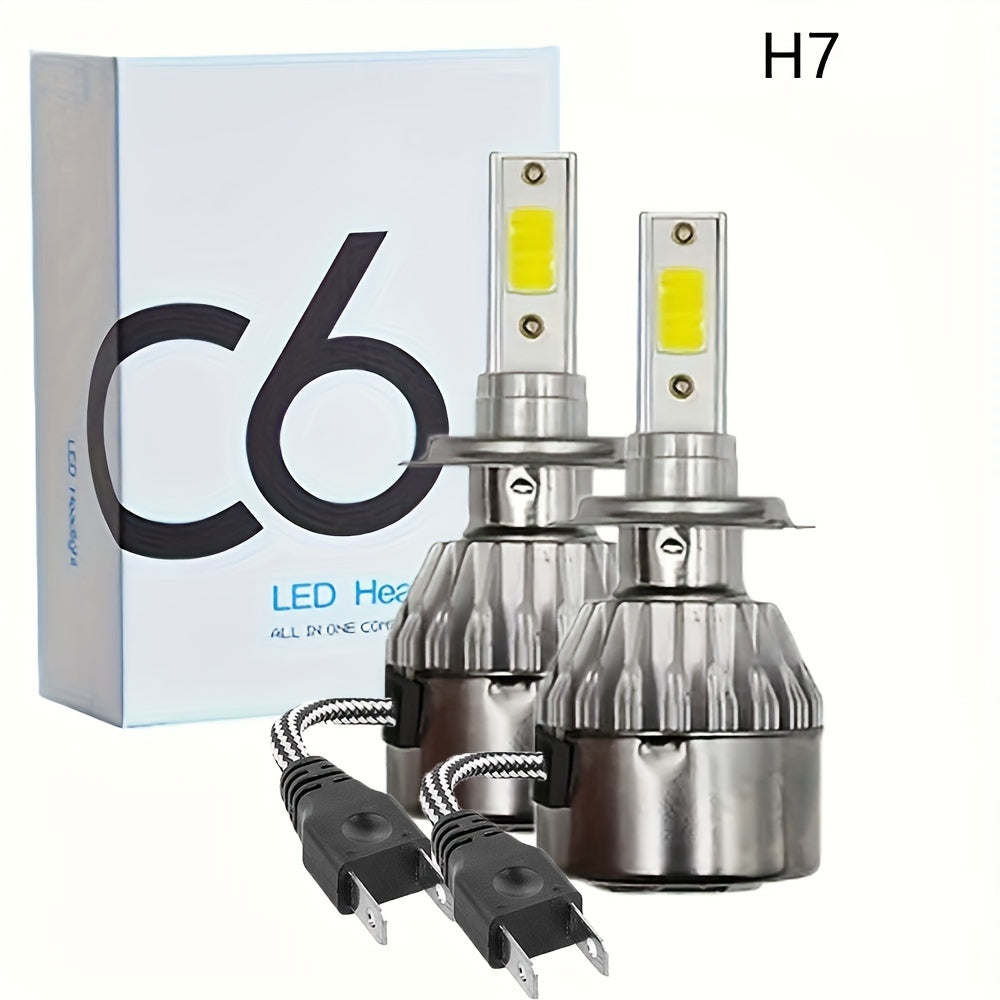 2pcs Headlight H4 H1 H3 Car Lamp H7 H11 9004 9005 9006 9007 Car Led Headlamp Pair