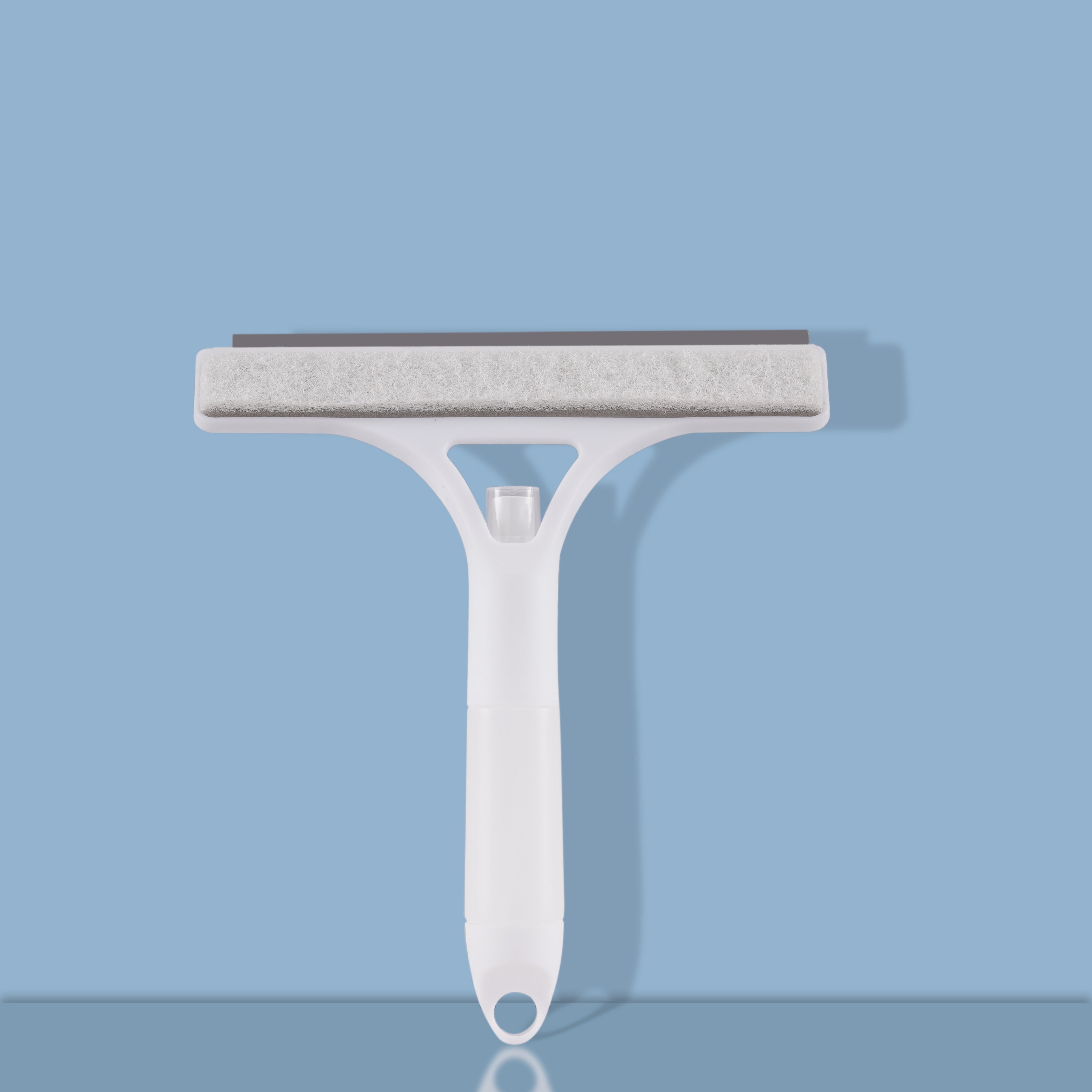 1pc, 3 In 1 Glass Wiper With Scraper And Sprayer, Window Cleaner, Multifunctional Handheld Shower Window Glass Scraper For Spraying, Washing And Scraping, Squeegee For Window, Tile, Car Windshield, Mirror, Bathroom, Cleaning