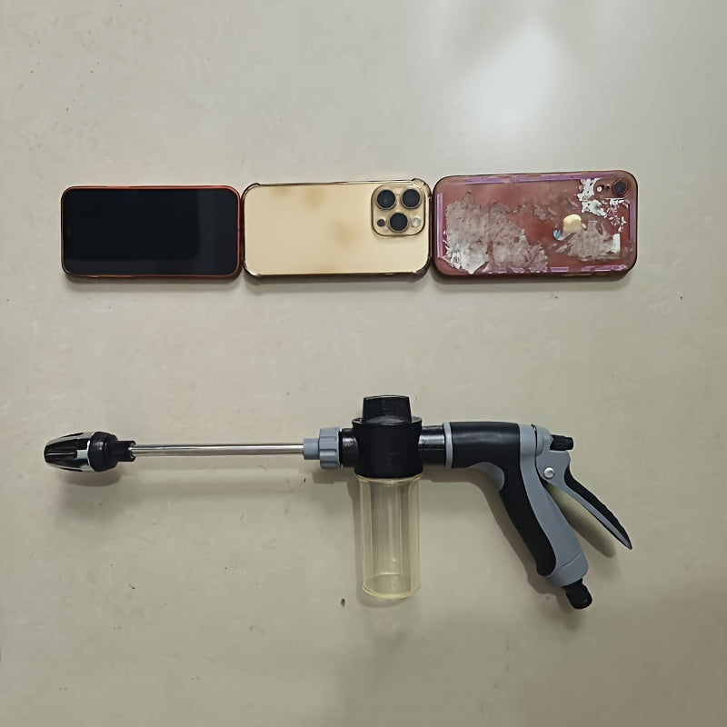 1pc high-Pressure Car Washing Water Gun, External Cleaning Of RV, Foam Kettle Cleaning, Garden Water Hose Nozzle, Garden Shower, Multifunction Watering tool, Powerful Cleaning