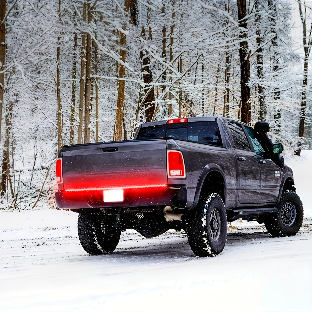 60IN Car LED Rear Department Light Strip LED Flow Light Strip Atmospheric Decorative Light 12V