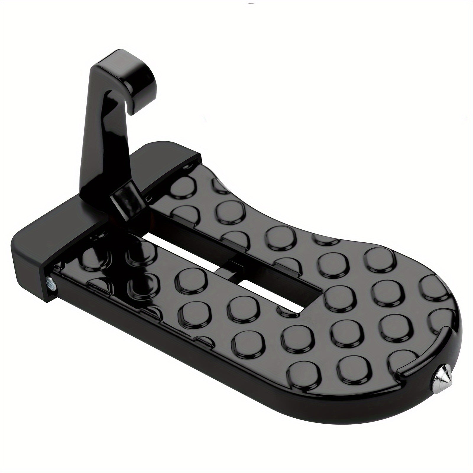1pc, Car Pedals. The Foot Pedal Is Installed On The Latch, With A Glass Crusher For Easy Access To The Roof. Suitable For Most Cars, SUVs, And Trucks