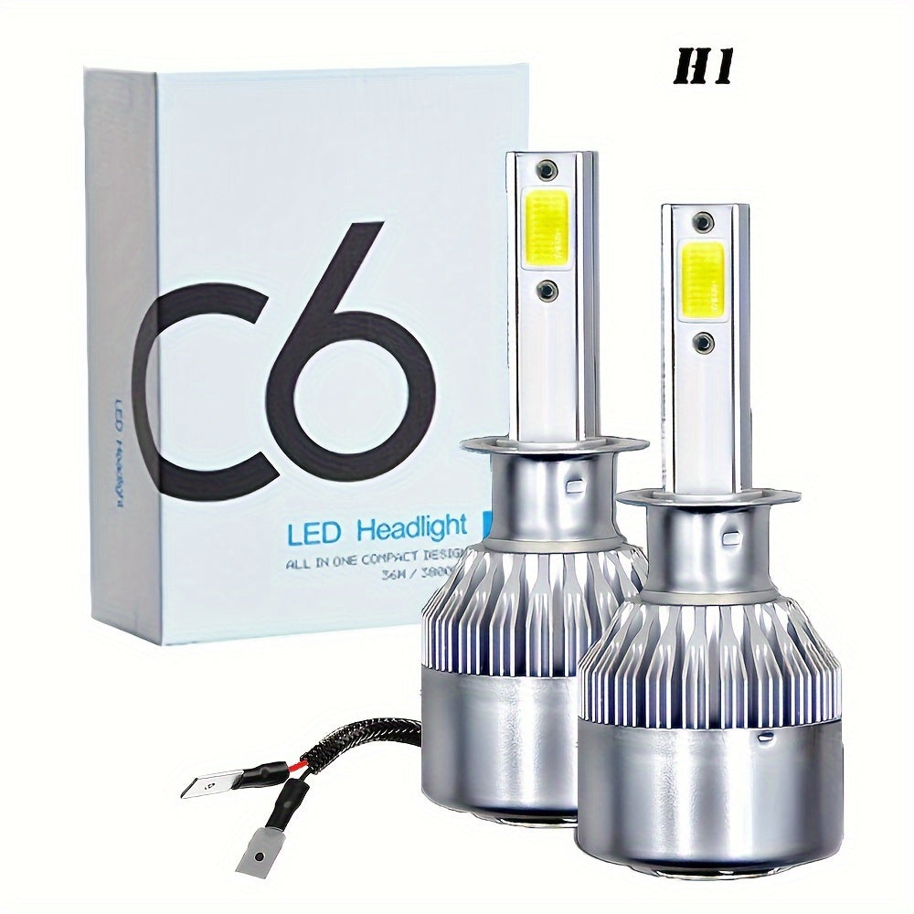 2pcs Headlight H4 H1 H3 Car Lamp H7 H11 9004 9005 9006 9007 Car Led Headlamp Pair