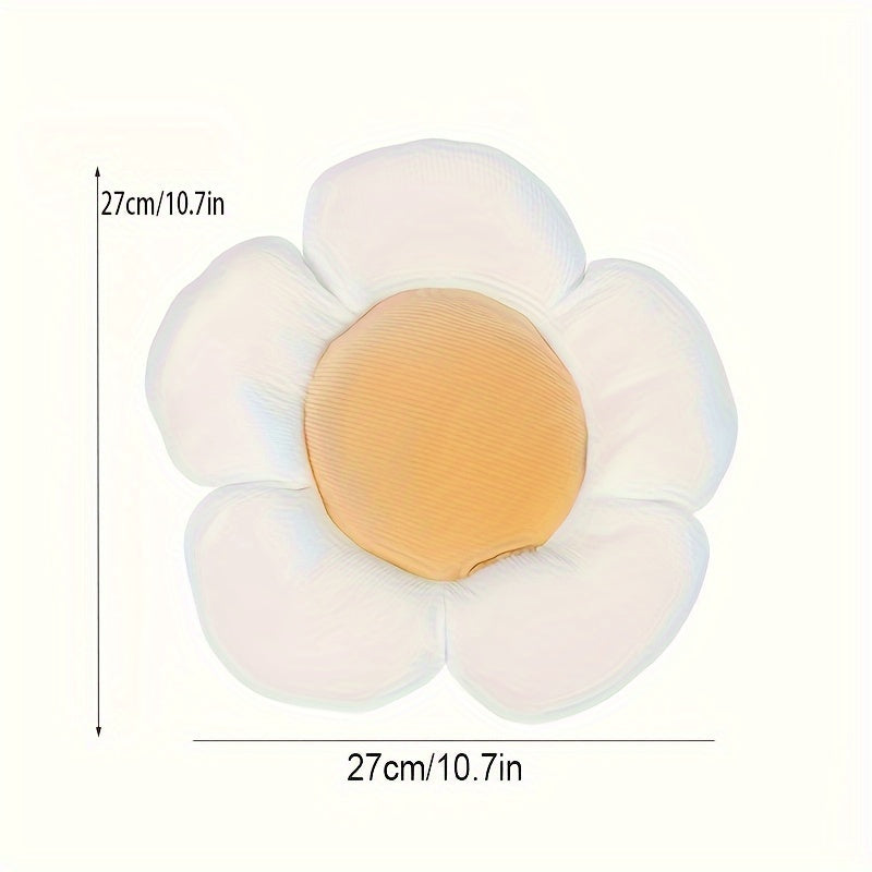 1pc Adorable Flower Car Headrest Pillow - Soft Neck Support for Ladies - Comfortable, Ergonomic Design - Premium Car Interior Accent