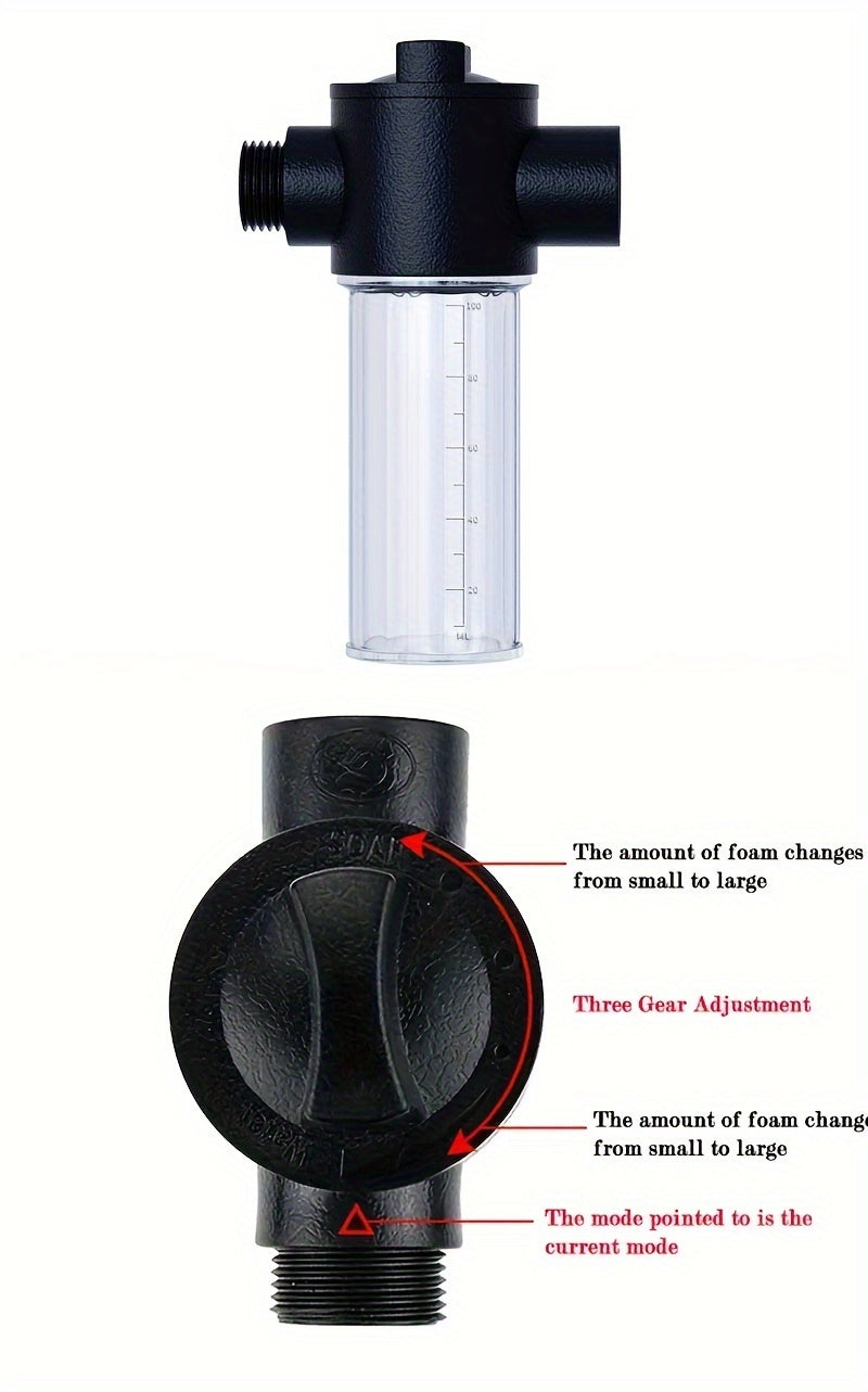 1pc high-Pressure Car Washing Water Gun, External Cleaning Of RV, Foam Kettle Cleaning, Garden Water Hose Nozzle, Garden Shower, Multifunction Watering tool, Powerful Cleaning