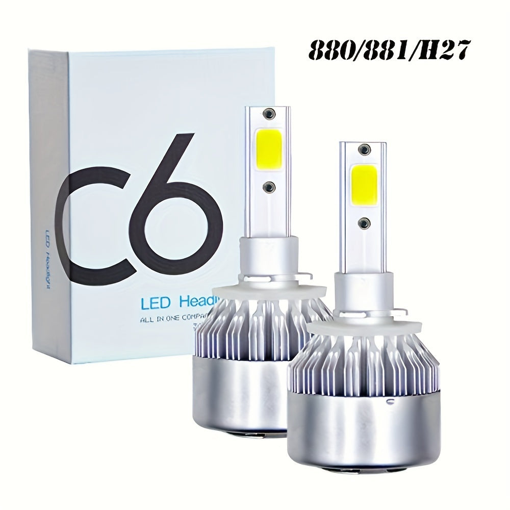 2pcs Headlight H4 H1 H3 Car Lamp H7 H11 9004 9005 9006 9007 Car Led Headlamp Pair