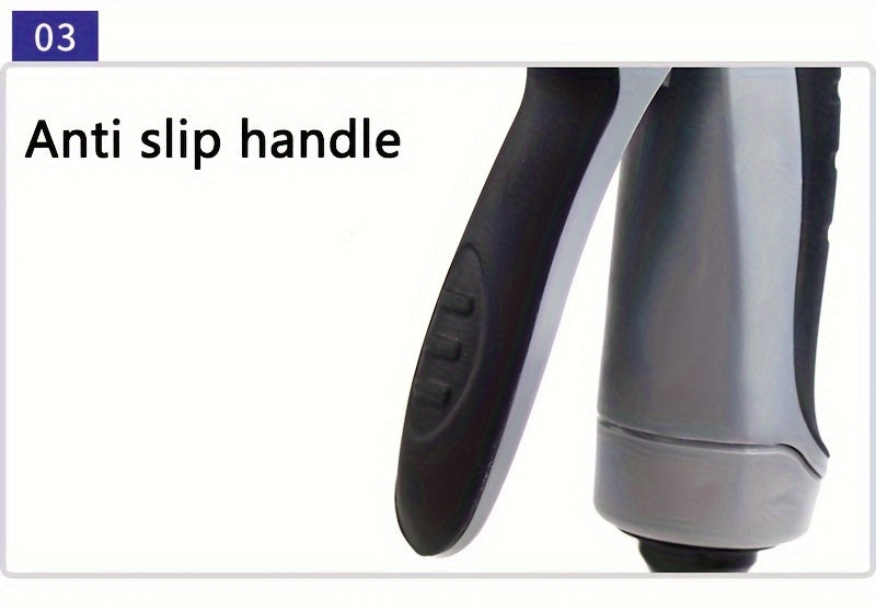 1pc High-Pressure Car Wash Water Gun, Durable Plastic, Garden Hose Nozzle, Multi-Functional Watering Tool, Powerful Cleaning for Cars & Gardens