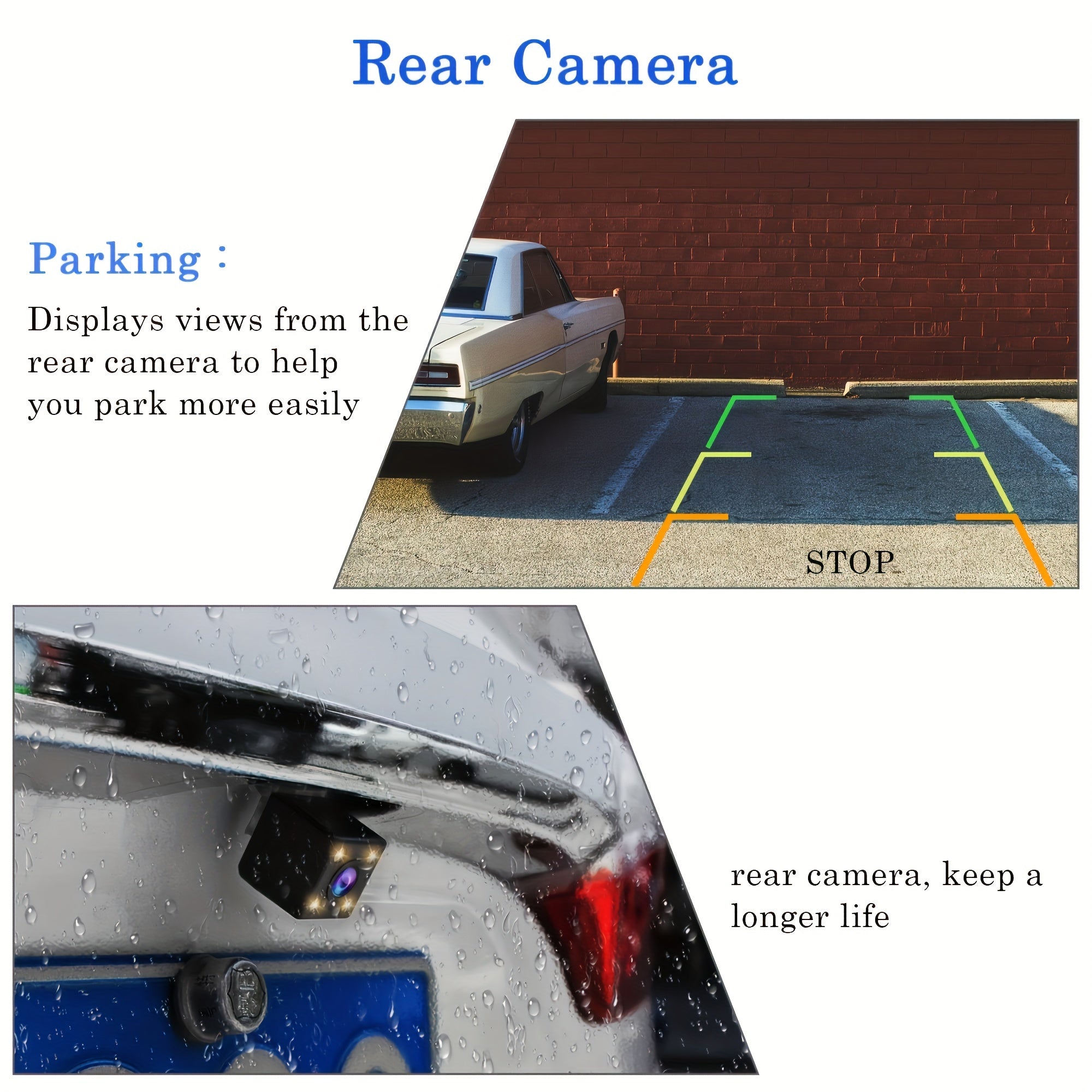 Car Dash Cam 7 Inch Touch Screen Full HD 1080P Rear View Mirror, Wide Angle Car Camera Front Camera 1080P, Rear Camera 1080P