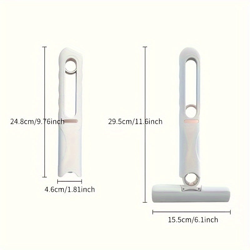 1pc Hands-Free Sponge Mop - Super Absorbent Multipurpose Mop with Easy Wash Design for Bathroom, Car, Window Cleaning - Home & School Supplies