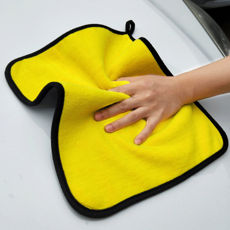 3/5/10pcs Extra Soft and Quick-Drying Car Wash Microfiber Towel, 30*30cm (11.8*11.8 Inch) Car Cleaning Drying Cloth for Home Kitchen Rag Dishwashing