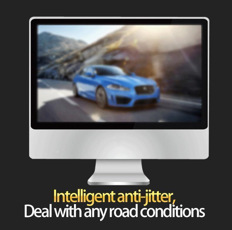 10 Inch Rearview Mirror Full Touch Screen Rearview Mirror Dual Camera Dash Cam, Dash Cam Front 1080P, English Voice Control, WDR Super Night Vision, Parking Mode Comes with 32G memory card, Dual Camera Dash Cam