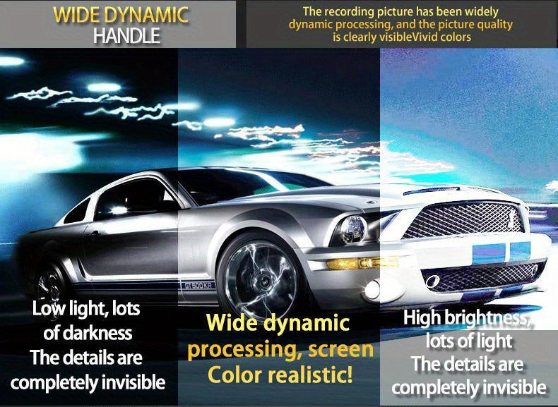 10 Inch Rearview Mirror Full Touch Screen Rearview Mirror Dual Camera Dash Cam, Dash Cam Front 1080P, English Voice Control, WDR Super Night Vision, Parking Mode Comes with 32G memory card, Dual Camera Dash Cam