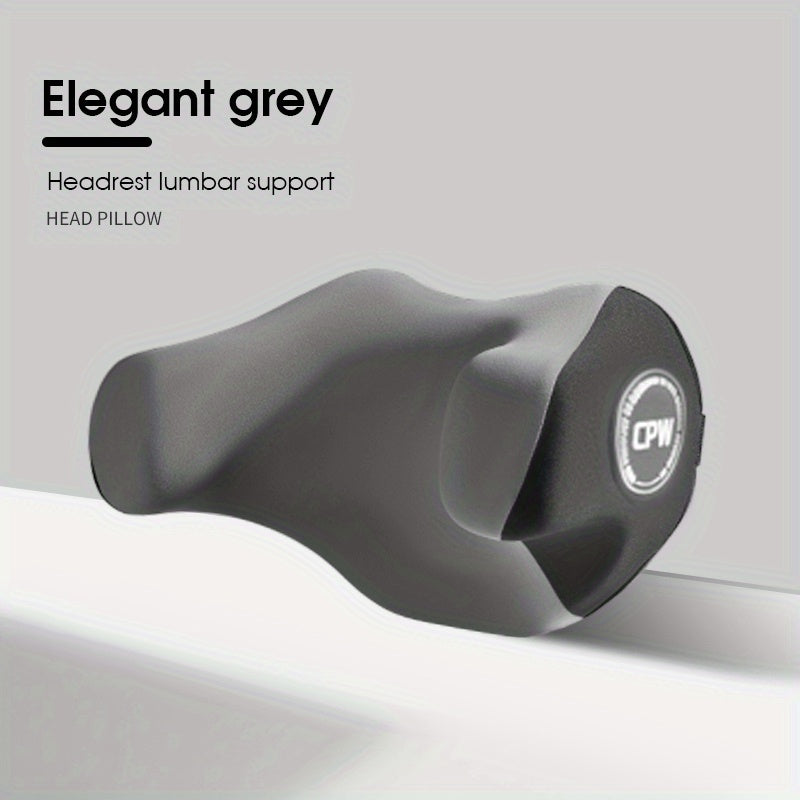 [CHEGES Car Headrest] CHEGES High-grade Memory Foam Car Headrest | Polyester Car Neck Pillow for Four Seasons General Car Automotive Supplies Accessories