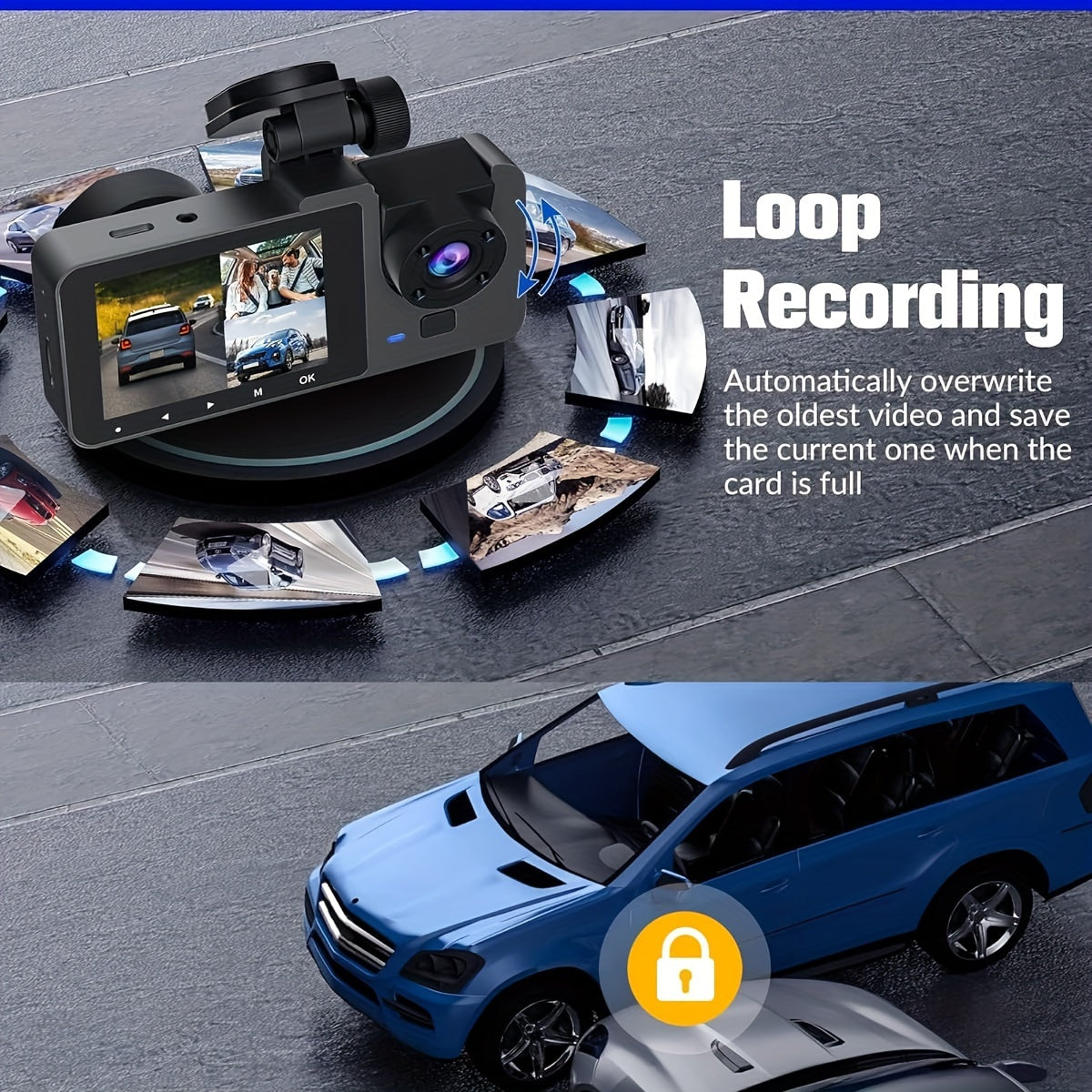 Dash Cam For Cars, 4K UHD Dash Camera for Cars Front And Inside And Behind, Car Camera With IR Night Vision, Loop Recording, Wide Angle Car DVR Camera With 3.16 Inch IPS Screen, Dual Lens Car Dashboard Video Cam