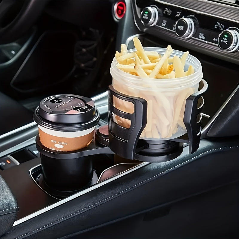Car Cup Holder Expander for Car Adapter Adjustable Multifunctional Dual Cup Holder with Phone Holder AromaRelax Organizer