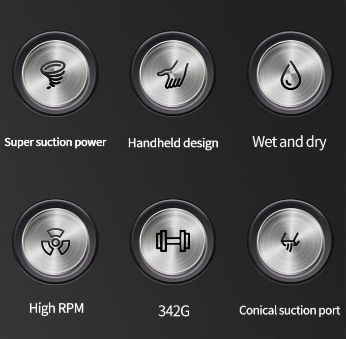 Car mounted vacuum cleaner, handheld, powerful, high-power, ultra strong suction, small mini handheld vacuum cleaner for use in vehicles