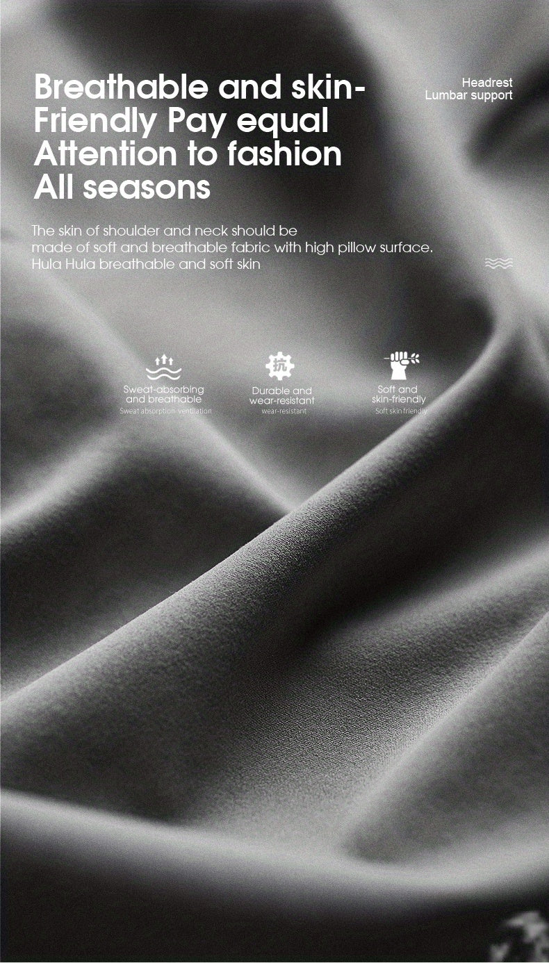 [CHEGES Car Headrest] CHEGES High-grade Memory Foam Car Headrest | Polyester Car Neck Pillow for Four Seasons General Car Automotive Supplies Accessories