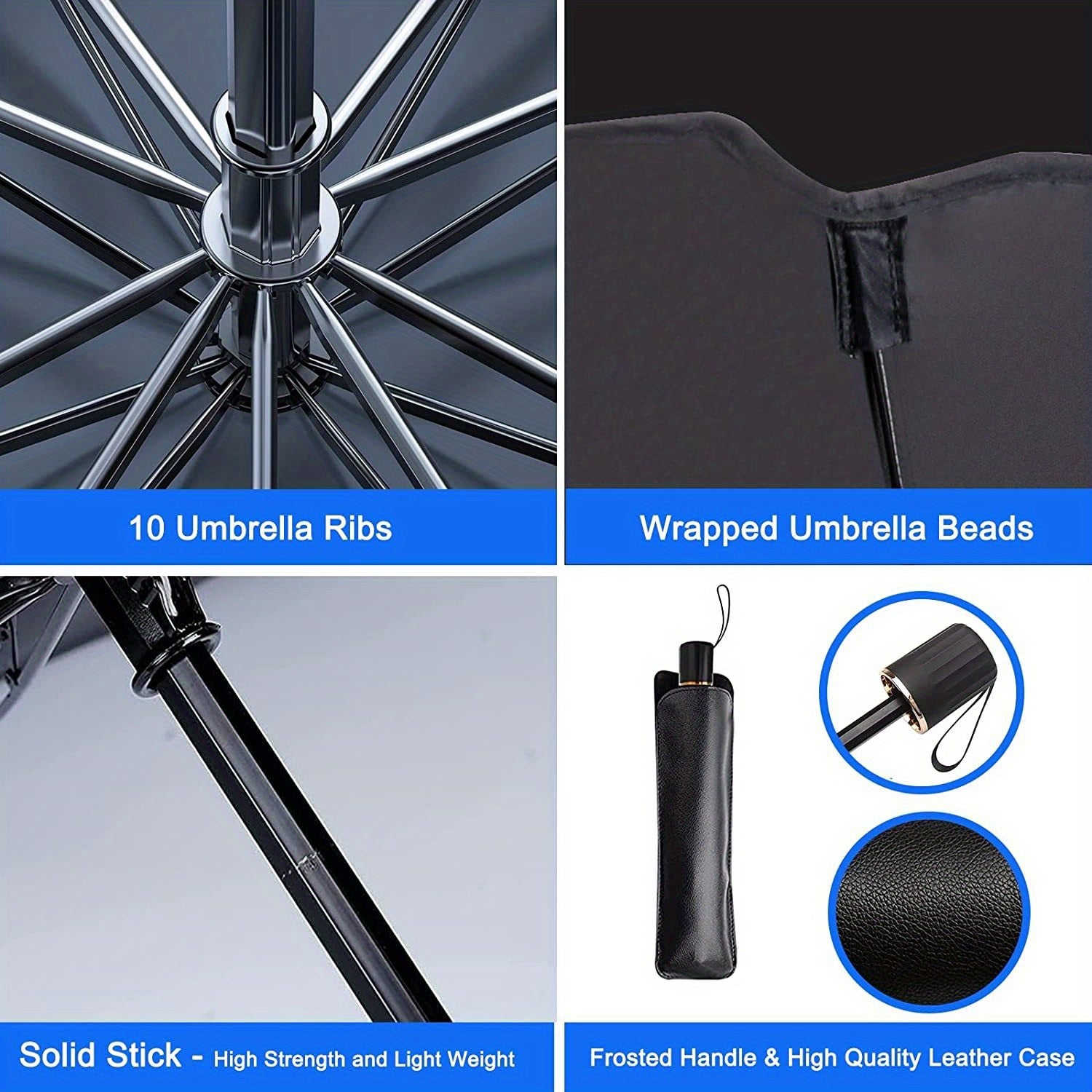 Automobile Windshield Sunshade-foldable Automobile Umbrella Sunshade, Anti-ultraviolet Car Front Window (heat Protection) Windshield Cover Card