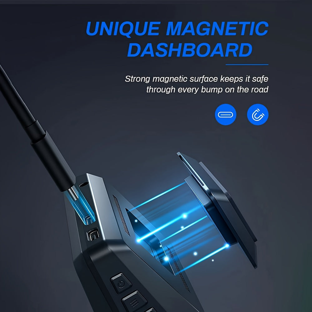 Dash Cam Front And Rear, Dash Camera For Cars 2.5K GPS, 3 Inch IPS Screen Magnetic Dashboard Recorder 170° Backup Camera