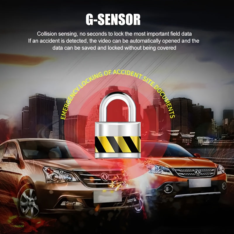 1080P HD 9.66 Inch; Mirror Dash Cam Front And Rear, With Touch Screen/ G-sensor/Night Version/ Loop Recording, 32GB Card Optional.