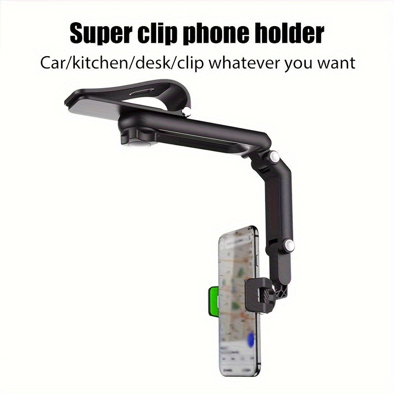 [Trendy Car Stand] Multi-functional Car Mobile Phone Stand | Trendy Car Navigation Stand General Automotive Supplies Accessories