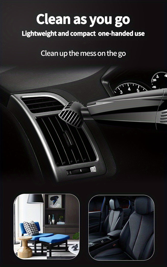 Car mounted vacuum cleaner, handheld, powerful, high-power, ultra strong suction, small mini handheld vacuum cleaner for use in vehicles