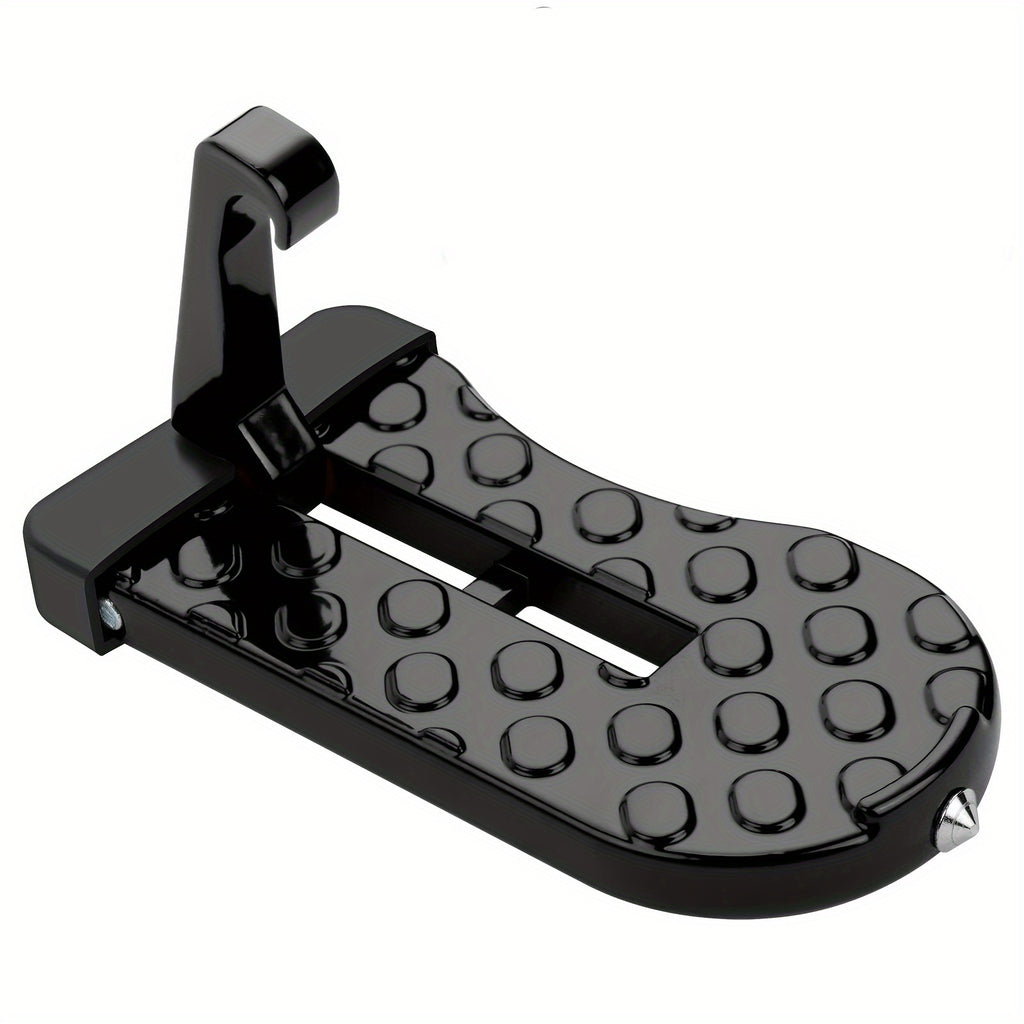 1pc, Car Pedals. The Foot Pedal Is Installed On The Latch, With A Glass Crusher For Easy Access To The Roof. Suitable For Most Cars, SUVs, And Trucks