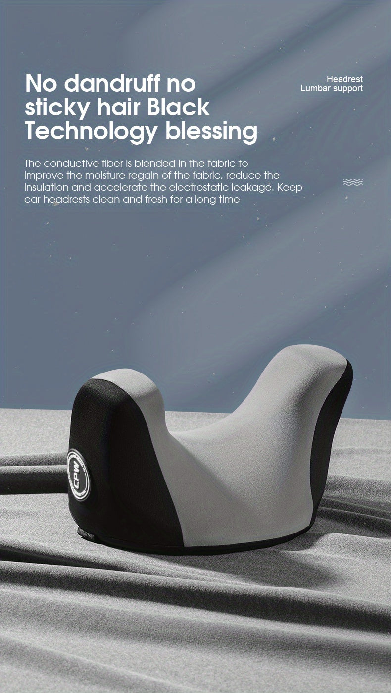 [CHEGES Car Headrest] CHEGES High-grade Memory Foam Car Headrest | Polyester Car Neck Pillow for Four Seasons General Car Automotive Supplies Accessories