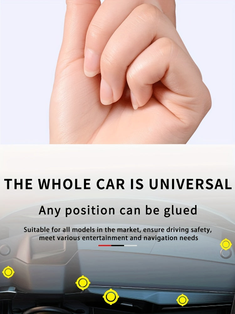 2023 Gravity-Free Revolution Magnetic Phone Car Mount - Effortless Navigation, Secure Universal Fit, Easy Install Stickers - The Ultimate Car Accessory for Safe Driving