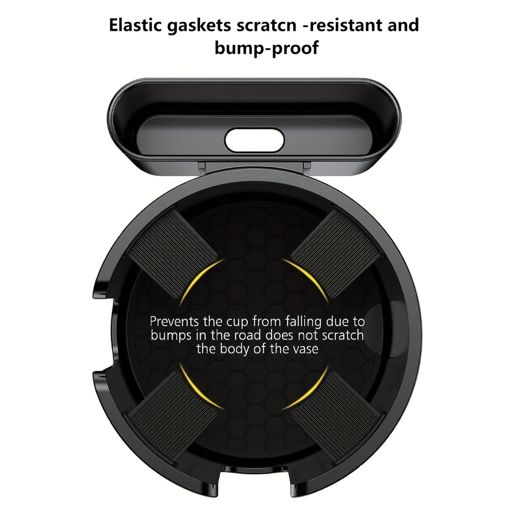 2-in-1 Cup Holder Phone Holder For Car, Multifunctional Large Cup Holder, Fits For Yeti, Stanley 32/40/46, Car Drinking Bottle Holder