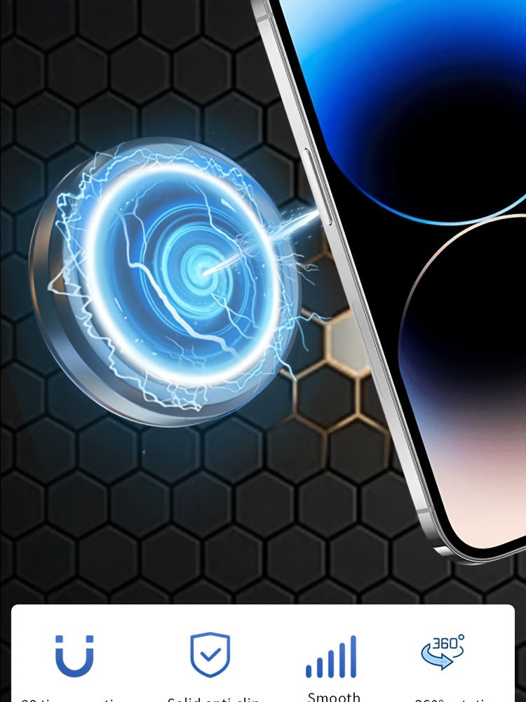 2023 Gravity-Free Revolution Magnetic Phone Car Mount - Effortless Navigation, Secure Universal Fit, Easy Install Stickers - The Ultimate Car Accessory for Safe Driving