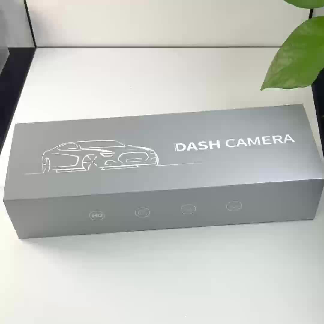 1080P HD 9.66 Inch; Mirror Dash Cam Front And Rear, With Touch Screen/ G-sensor/Night Version/ Loop Recording, 32GB Card Optional.