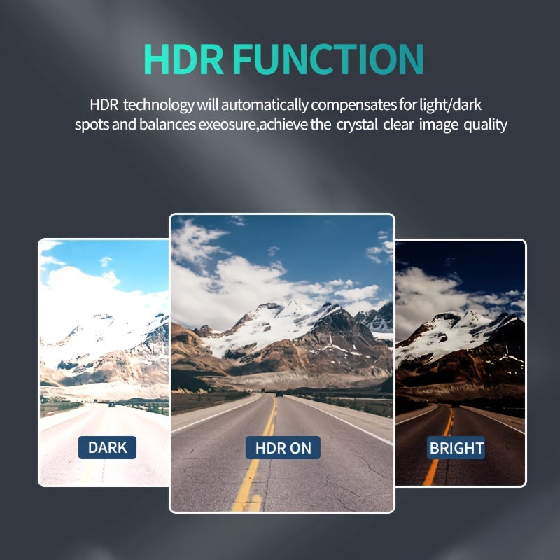 1080P Dual Camera, Dash Cam For Cars, Front And Inside, Car Camera With IR Night Vision, Loop Recording, Wide Angle Car DVR Camera With 3.16 Inch IPS Screen, Dual Lens Car Dashboard Video Cam