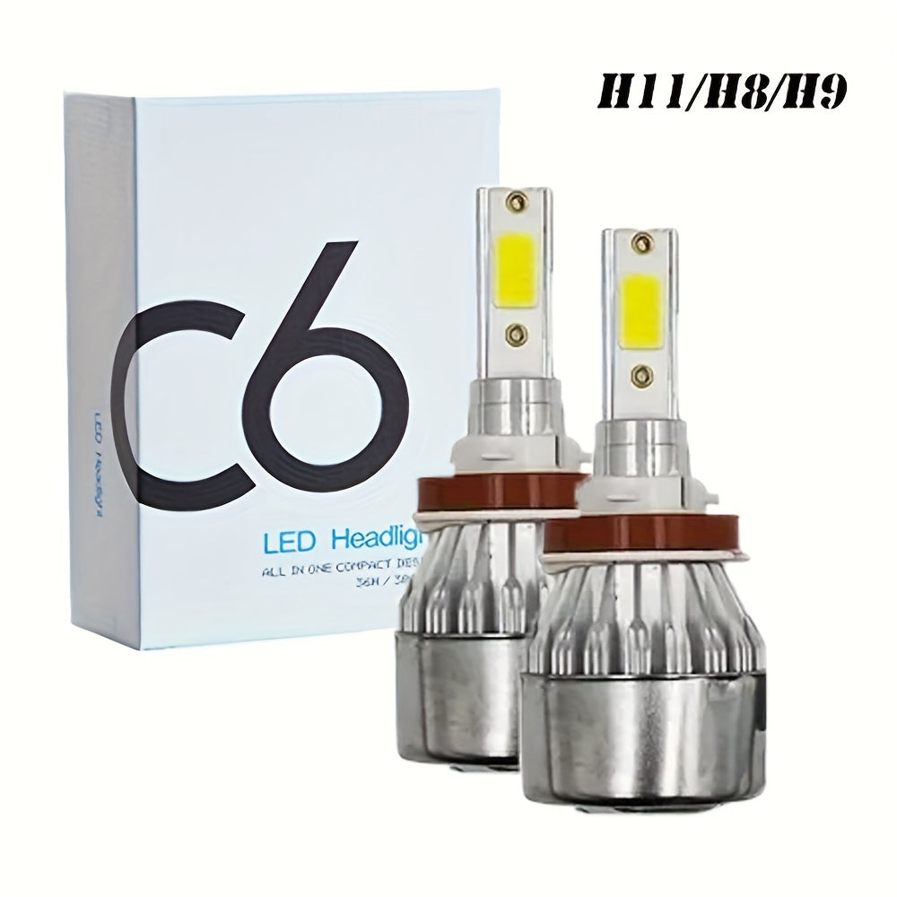 2pcs Headlight H4 H1 H3 Car Lamp H7 H11 9004 9005 9006 9007 Car Led Headlamp Pair