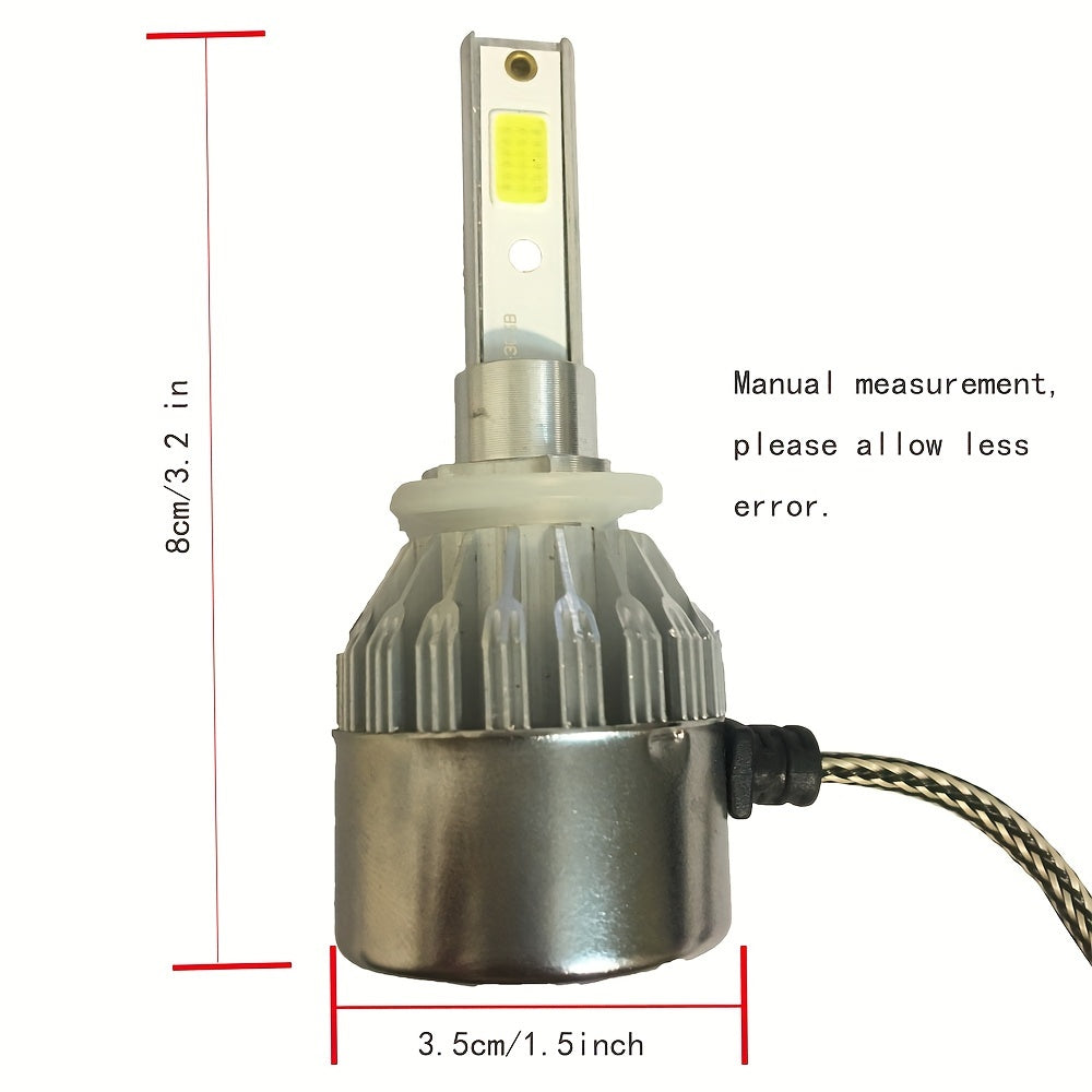 2pcs Headlight H4 H1 H3 Car Lamp H7 H11 9004 9005 9006 9007 Car Led Headlamp Pair