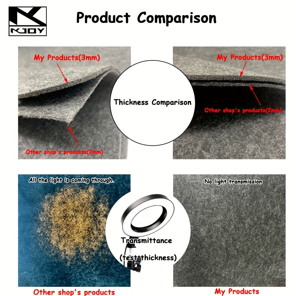 Black Grey Folding Car Boot Felt Cloth Storage Box Car Interior Organiser Model Bag