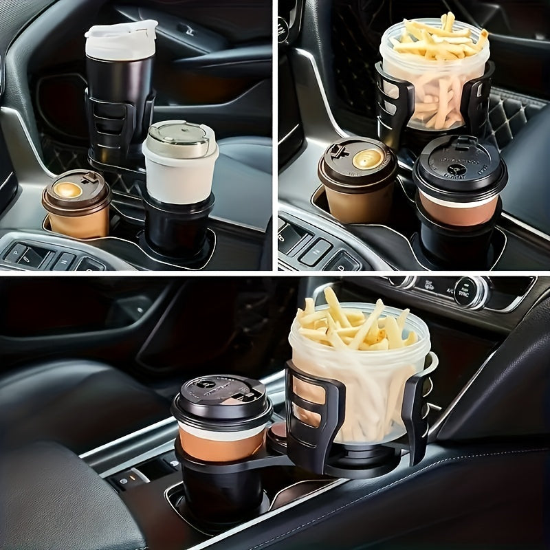 Car Cup Holder Expander for Car Adapter Adjustable Multifunctional Dual Cup Holder with Phone Holder AromaRelax Organizer