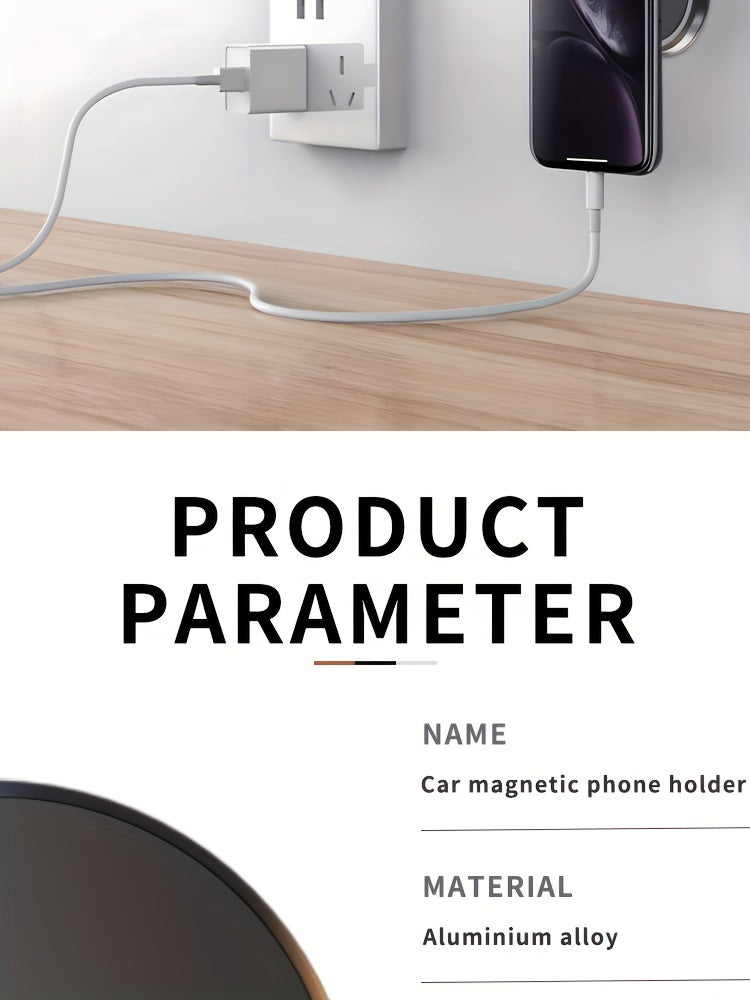 2023 Gravity-Free Revolution Magnetic Phone Car Mount - Effortless Navigation, Secure Universal Fit, Easy Install Stickers - The Ultimate Car Accessory for Safe Driving