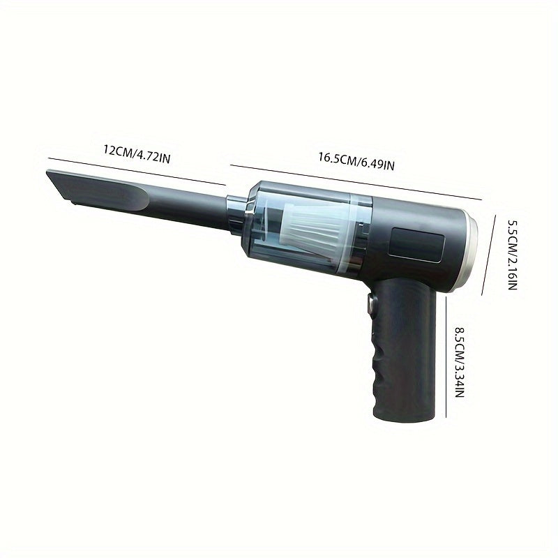 1 Piece High Suction Cordless Car Vacuum Cleaner-9000PA, Lightweight, Portable And Suitable For Home And Car Cleaning