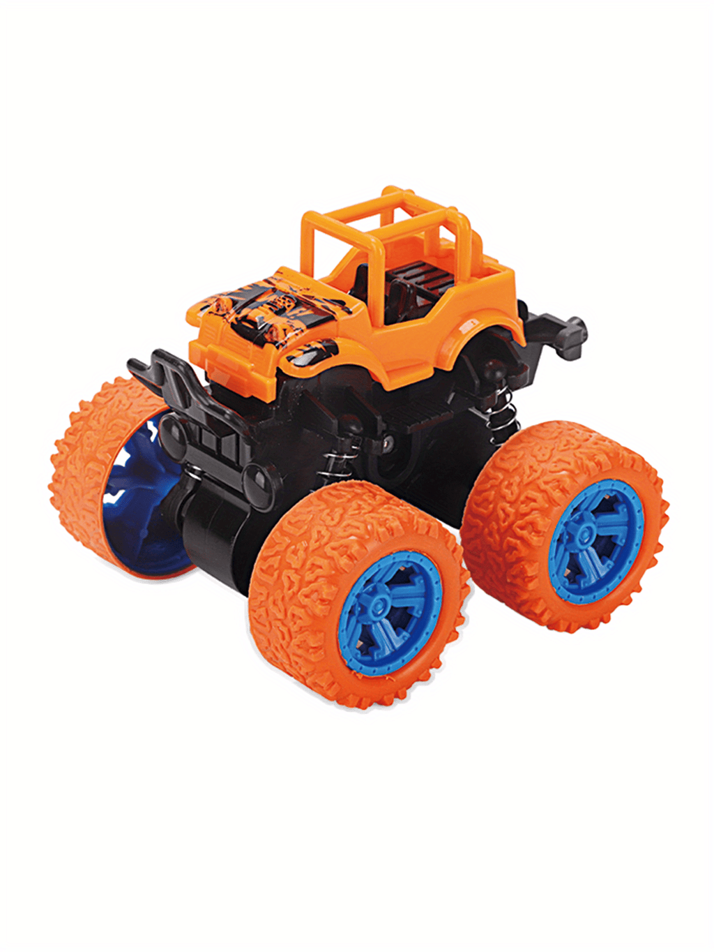 1pc Four-wheel Drive Two-way Inertial Off-road Stunt Car Can Rotate With 360° Stunt As Halloween Gift