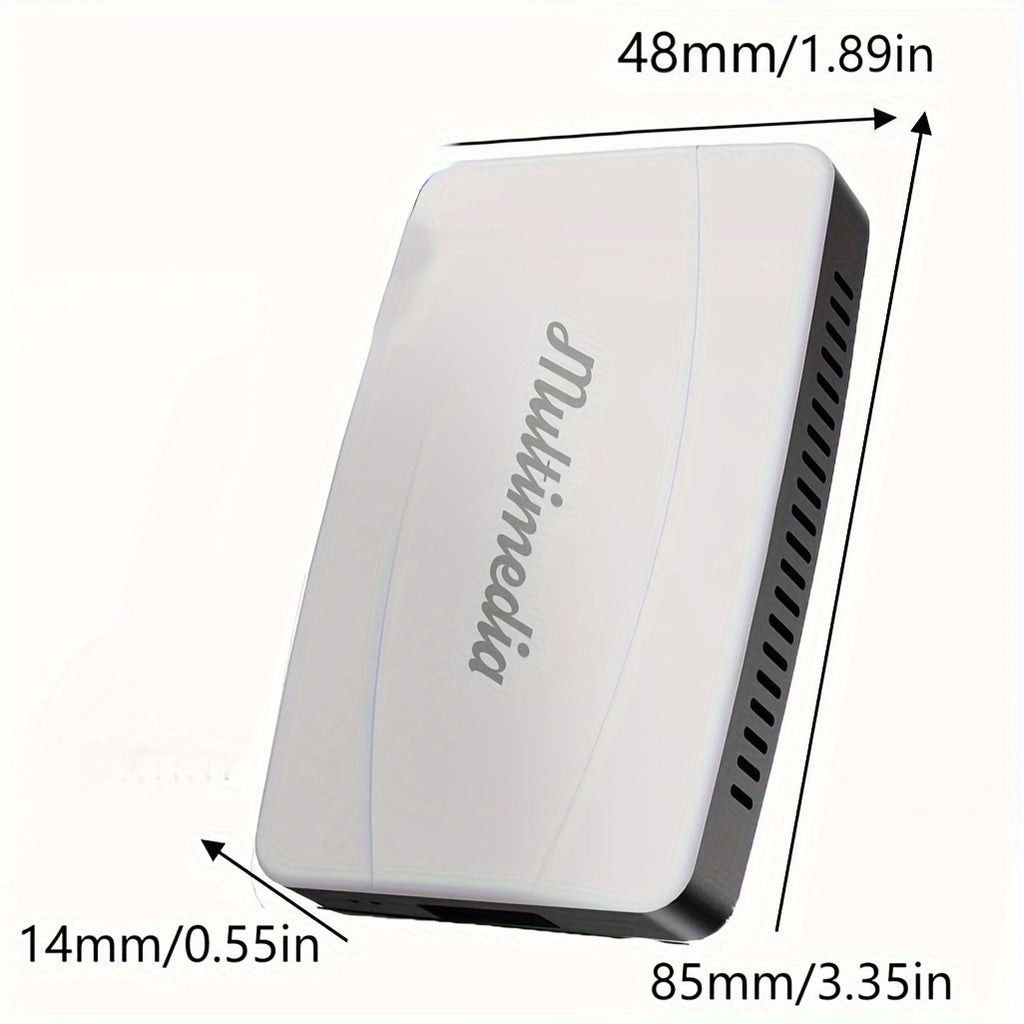 3-in-1 Android Auto Wireless Adapter, Wireless CarPlay Adapter With AirPlay, Wireless Android Auto And Apple Car Play Adapter For Factory Wired Cars From 2016, Plug And Play, Online Update