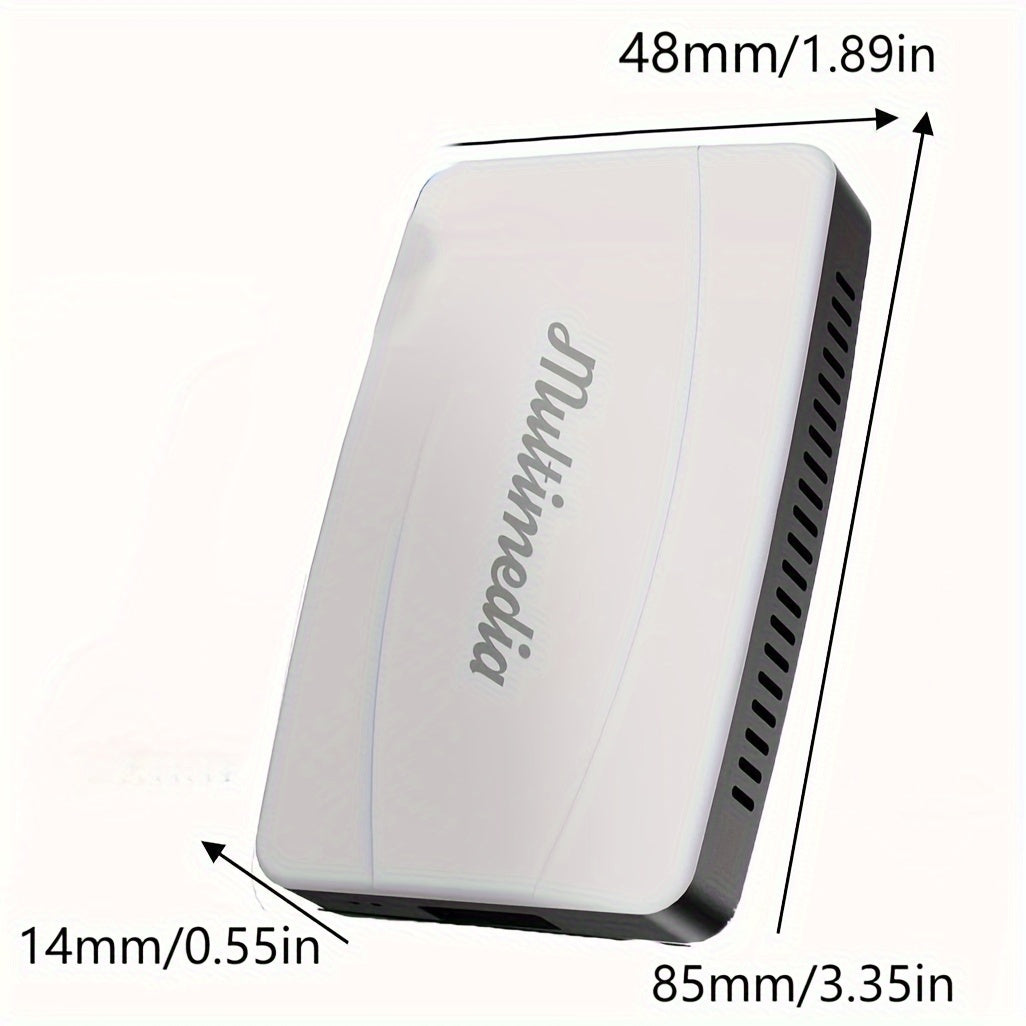 3-in-1 Android Auto Wireless Adapter, Wireless CarPlay Adapter With AirPlay, Wireless Android Auto And Apple Car Play Adapter For Factory Wired Cars From 2016, Plug And Play, Online Update