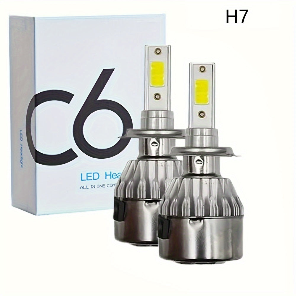 2pcs Headlight H4 H1 H3 Car Lamp H7 H11 9004 9005 9006 9007 Car Led Headlamp Pair