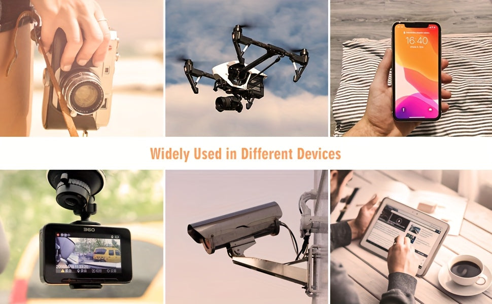 [High Speed Memory Card] KOOTION 5pcs High Speed Class 10 Mini SDXC Memory Card, 128GB 64GB 32GB 16GB 8GB 4GB 2GB 1GB 512MB 256MB 128MB TF Memory Card, C10, U1, A1 For Security Camera/Smartphone/Drone/Dash Cam/Tablet/PC