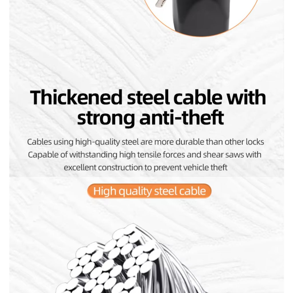 1PCS Steering Wheel Lock Car Seat Belt Lock Car Anti-theft Device Anti-theft Bar Safety Anti-theft Car Lock Suitable for Most Vehicles